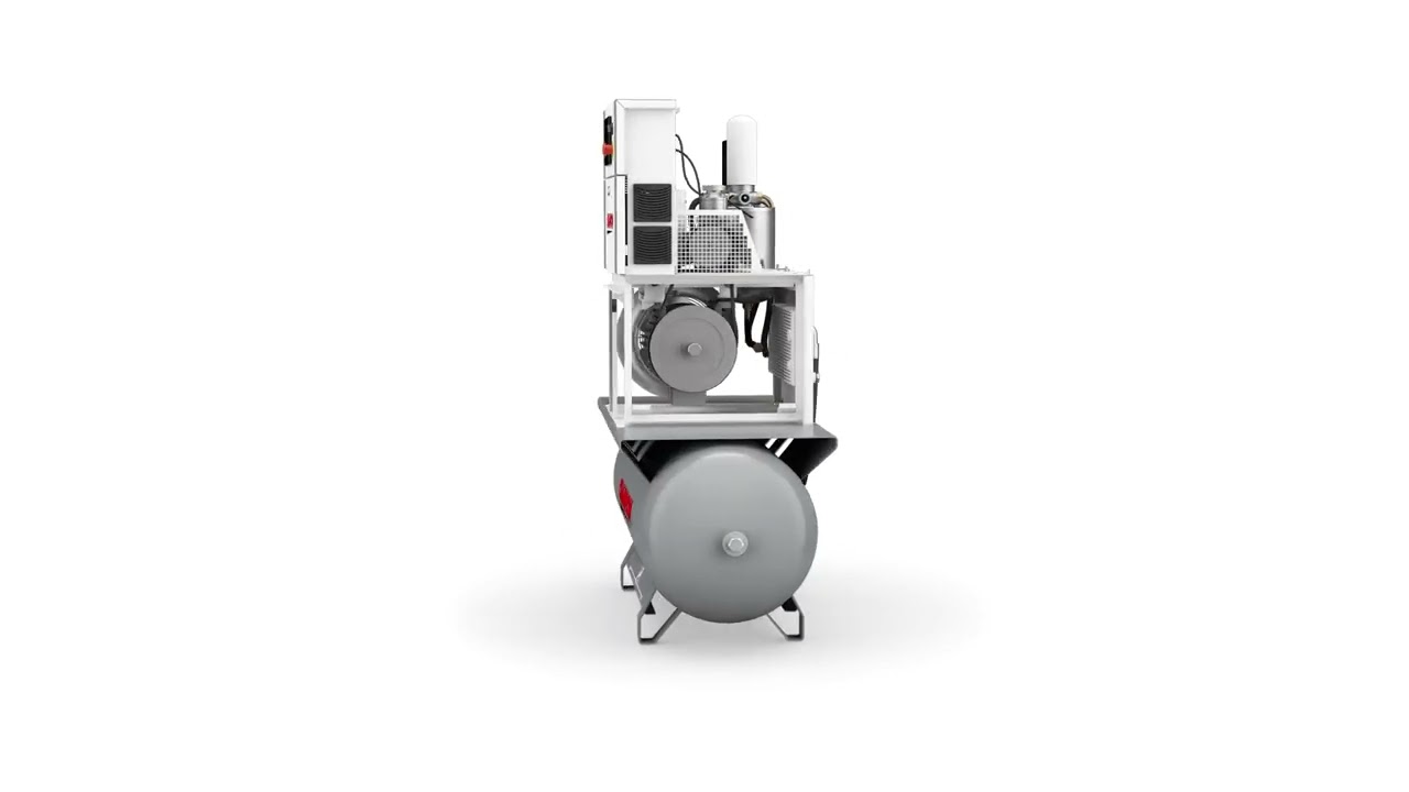 FM11 Air Compressor with Tank Animation